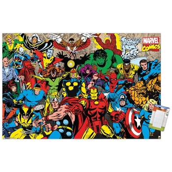 Trends International Marvel Comics - Retro Lineup Unframed Wall Poster Prints