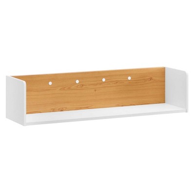 Modway Kinetic Wall Shelf – Modern Floating Shelf with Vertical Slats and Open Storage Design