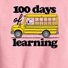 Boys' - Peanuts - 100 Days Of Learning Graphic Long Sleeve Fleece Sweatshirt - 2 of 4