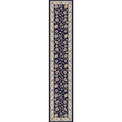 Ancient Garden 57365 Blue/Ivory 2.2X7.7 Runner