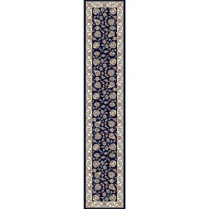 Ancient Garden 57365 Blue/Ivory 2.2X7.7 Runner - 1 of 4