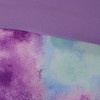 Sapphtopaz Washable Watercolor Tie Dye Comforter Set with Fur Decorative Pillow, Twin Sheet Set, Quilts Twin Size - 4 of 4
