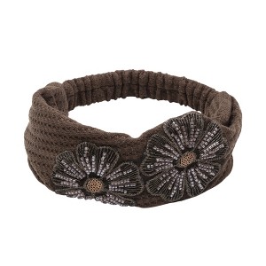 Unique Bargains Women's Wide Five Petals Headband 1 Pc - 1 of 4