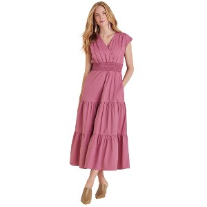 VENUS Womens Smocked Waist Maxi Dress - 1 of 3