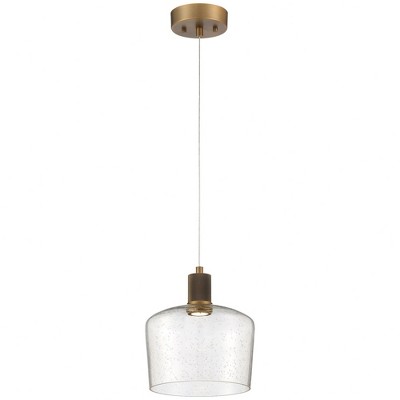 Access Lighting Port Nine 1 - Light Pendant in  Antique Brushed Brass