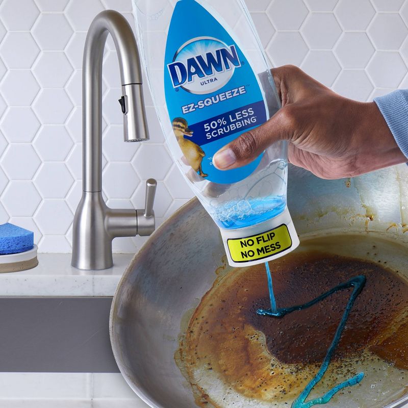 Dawn Ultra Clean Scent Ez-Squeeze Dishwashing Liquid Dish Soap - 14.7 fl oz, 5 of 19