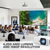 ViewSonic LS711HD 4200 Lumens 1080p Laser Projector with 0.49 Short Throw Ratio, HV Keystone, 4 Corner Adjustment, HDR/HLG Support for Home and Office - 2 of 4