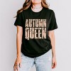 Autumn Queen Block Distressed - Women's Short Sleeve Graphic T-Shirt - 4 of 4