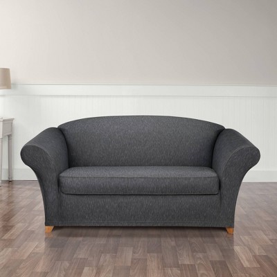 T Cushion Loveseat Slipcover Target - T Cushion Loveseat Slipcover Two Piece