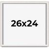 PosterPalooza | Shadow Box 1.5" Depth Silver Picture Frame - UV Acrylic, Backing Board, Hanging Hardware - 2 of 4