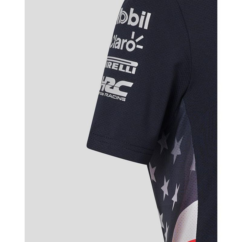 Red Bull Racing F1 Kids 2024 Special Edition America Race Team Polo Shirt, 5 of 8