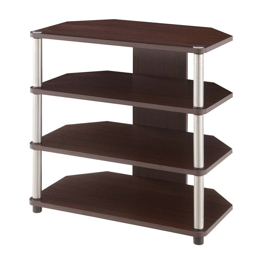 Photos - Display Cabinet / Bookcase Breighton Home Designs2Go Corner TV Stand for TVs up to 29" in Espresso