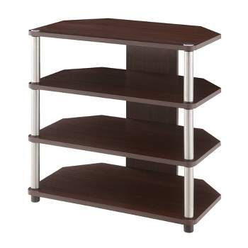 Breighton Home Designs2Go Corner TV Stand for TVs up to 29 Inches Espresso