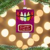Every Day is Christmas Glass Blown Decoration Cute Hand Made Figurines Christmas Tree Ornament - 4 of 4