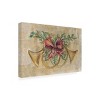 Canvas Wall Art - Cheri Blum 'Holiday French Horns' Wall Art for Living Room, Bedroom, or Office Décor by Trademark Fine Art - 3 of 4