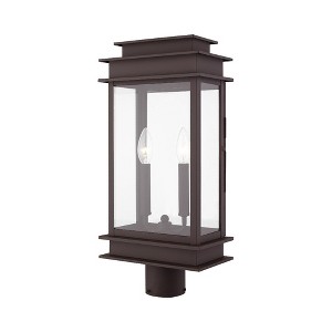 Livex Lighting Princeton 2 - Light Post Light in  Bronze - 1 of 4