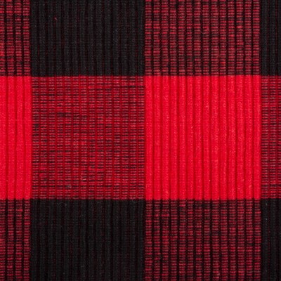 Red and Black Buffalo Check Cotton Placemats Set of 6