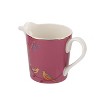 Portmeirion Sara Miller London Chelsea Cream Jug - Pink,8 oz. - 3 of 4
