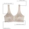 Leading Lady The Marlene - Silky Front-Closure Comfort Bra - 4 of 4