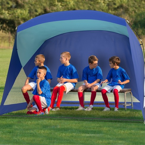 Sports shade outlet tent