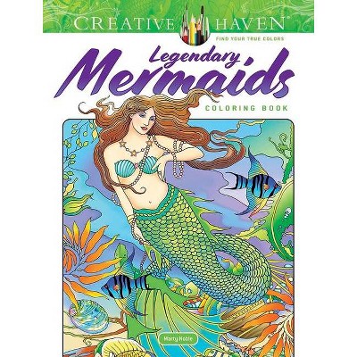 Creative Haven Gothic Fantasy Coloring Book - (Adult Coloring Books:  Holidays & Celebrations) by Marty Noble (Paperback)