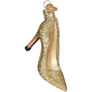 Old World Christmas Blown Glass Ornament for Christmas Tree, Glam Heel (with OWC Gift Box) - 1 of 4
