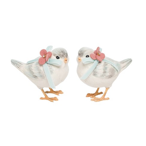 Target-like Spring / good Easter Bunny Birds - Set of 3