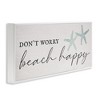 Stupell Industries Don't Worry Beach Happy, 24" x 10" - 3 of 4