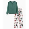 PATPAT Family Chritsmas Pajamas Matching Sets Holiday Christmas Pjs baby Sleepwear including Socks - 2 of 4