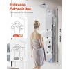 VEVOR Shower Panel Tower System with Rainfall Shower Head, 49 in Brushed Stainless Steel Shower Column, 3-Function Faucet, Silver - 3 of 4