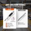 VEVOR Magnetic Lifter, 3300lbs/1500kg Pulling Capacity, 2.5 Safety Factor, Neodymium & Steel, Lifting Magnet with Release, Permanent Lift Magnets - 4 of 4