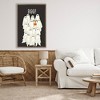 Stupell Industries Boo Ghosts with Dog Costume Floating Frame Canvas Art - 3 of 4