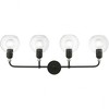 Livex Lighting Downtown 4 - Light Vanity in  Black/Brushed Nickel - 4 of 4