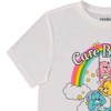 Ladies Care Bears Fashion Shirt - Ladies Classic Care Bears Clothing - Cheer Friend Funshine Good Luck Care Bears Curved Hem Tee - 3 of 4