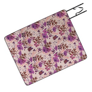 Schatzi Brown Free spirit Butterfly Ivory Picnic Blanket - Deny Designs - 1 of 2
