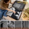 MOEPISY Luggage Sets 5 Piece with Duffel Bags, Hardside Expandable Suitcases with Spinner Wheels, Cream - 3 of 4