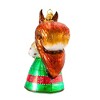 Glitter Lab 5.5 Inch Grandma Squirrel In Christmas Dress Christmas Tree Ornament , Christmas Decor Animal Squirrel Holiday (1PC) - 3 of 4