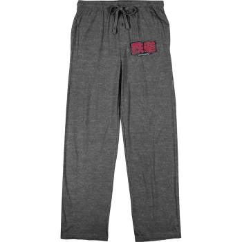Flash Logo All Over Print Men's Red Sleep Pajama Pants-xl : Target