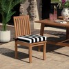 ARDEN Foam Outdoor Round Back Seat Cushion, 20 x 19, made with ProFoam, Rain-proof, Fade Resistant - 2 of 4