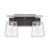 Capital Lighting Tux 2 - Light Vanity in  Black Tie - 2 of 2
