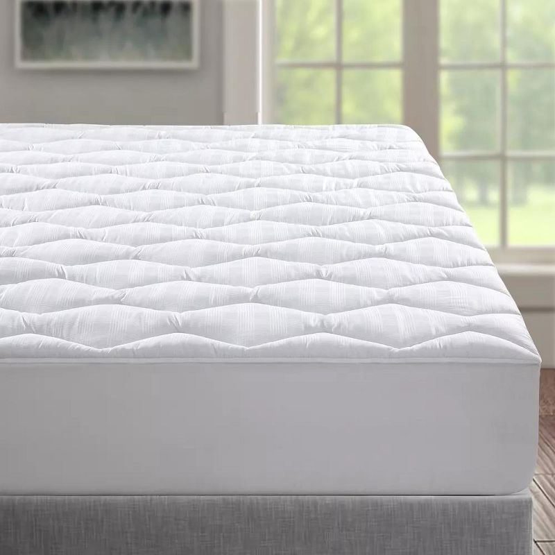 Peace Nest Down Alternative Mattress Pad with 500 Thread Count Fabric, 3 of 6