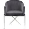 Meridian Furniture,Xavier Velvet Dining Chair - 3 of 4