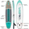 Drift 11'6" Inflatable Stand Up Paddle Board, SUP with Accessories - Coiled Leash, Pump, Lightweight Paddle, Fin & Travel Bag - 2 of 4
