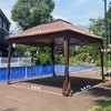 Outdoor 11x 11Ft Pop Up Gazebo Canopy With Removable Zipper Netting,2-Tier Soft Top Event Tent - 3 of 4