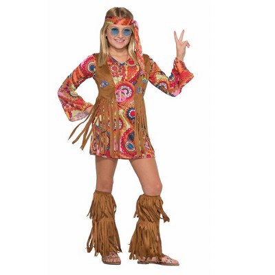 Forum Novelties Girl's Peace Lovin Hippie Costume : Target