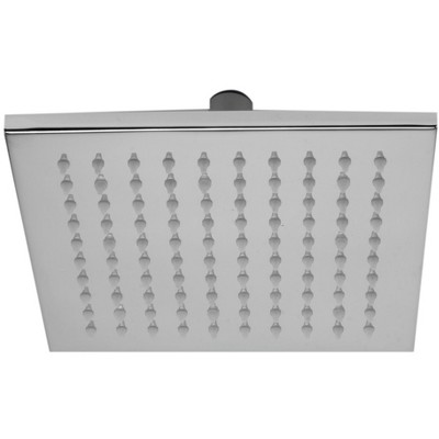 ALFI LED8S-PC Polished Chrome 8Inch Square Multi Color LED Rain Shower Head