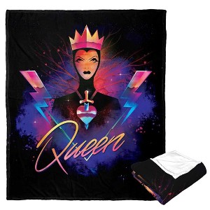 Disney Villains Cruel Queen Silk Touch Throw Blanket 50x60 Inches - 1 of 4