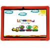 LINSAY 10.1"Octa Core 128GB Storage Android 15 Tablet with Blue Kids Defender Case and Back Pack - 3 of 4