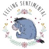 Boy's Winnie the Pooh Eeyore Feeling Sentimental With Flowers T-Shirt - 2 of 4