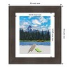 Amanti Art William Rustic Woodgrain Picture Frame - 4 of 4